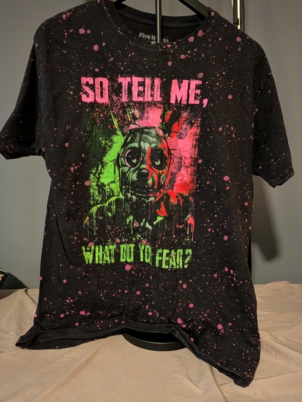Five Nights At Freddy's Shirt LARGE